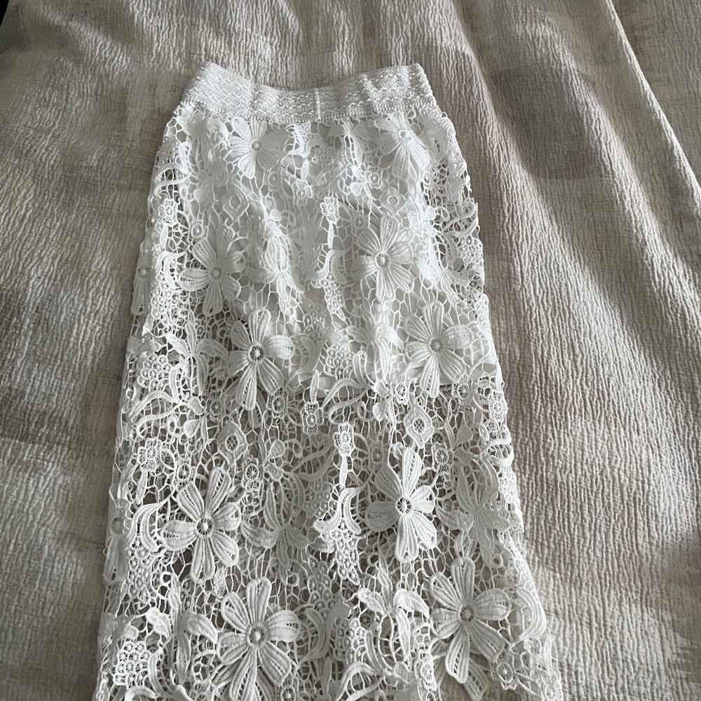 Crochet skirt